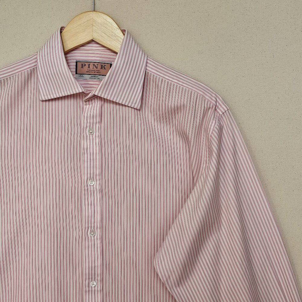 Thomas Pink Button Down 15.5  34